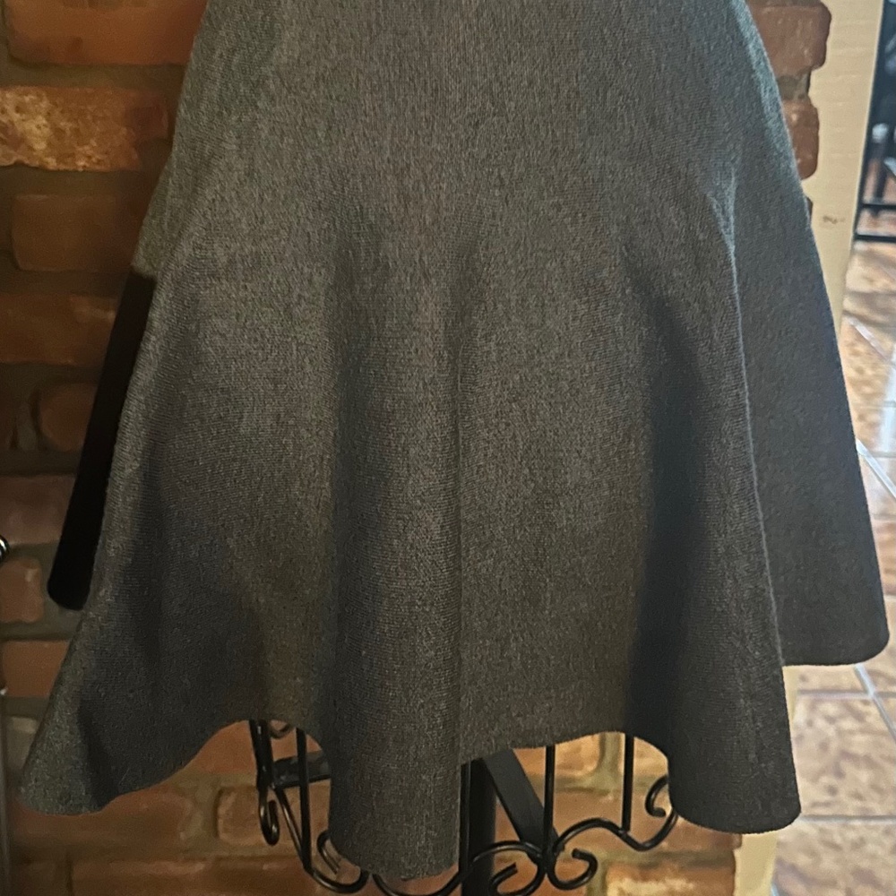 Grey Knit Skirt